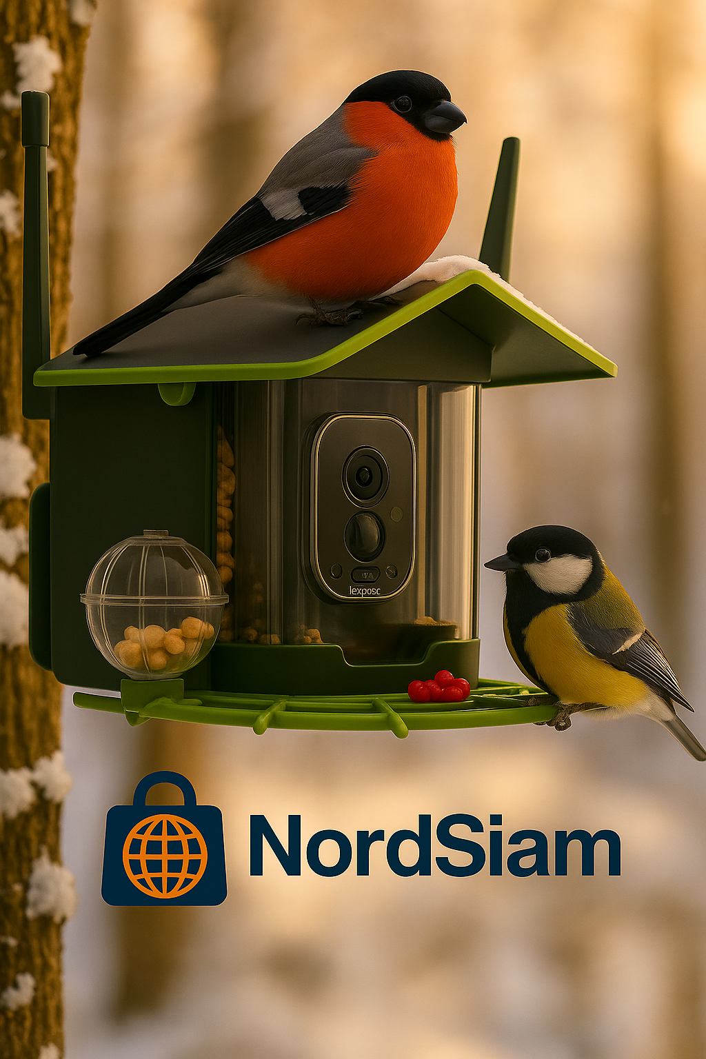 Upplev fågellivet nära - direkt i mobilen